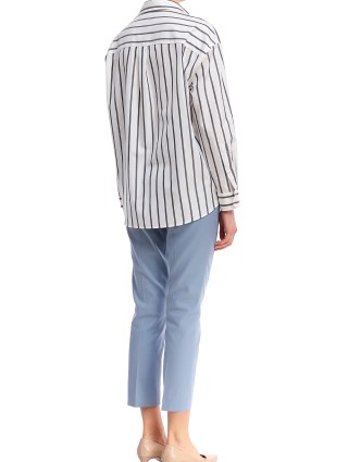 Белая рубашка WEEKEND MAX MARA: фото 2 - Invogue